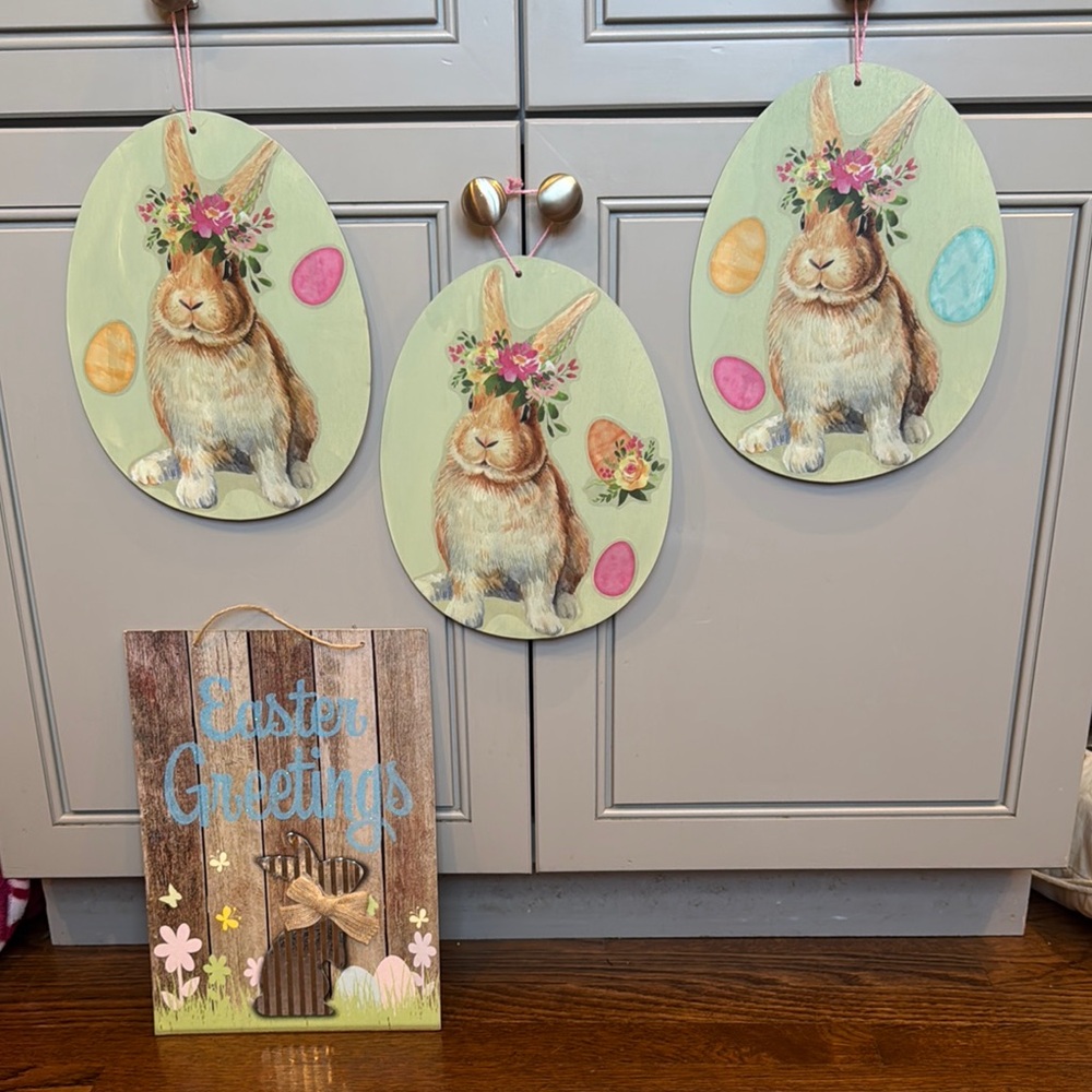 Easter Wall Hanging Decor Set